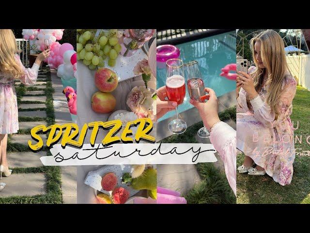 VLOG: First Reformer Pilates, Spritzer Saturday Staycation, Brutal Fruit Brunch & Slumber Party!