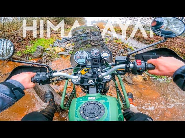 Royal Enfield Himalayan Off-Road Review : Top Speed - Wheelies - Hill Climbs - Mud