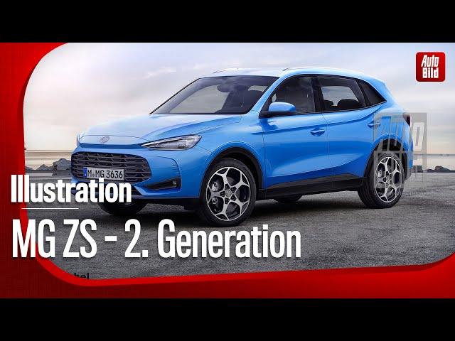 Illustration des MG ZS | 2. Generation des Kompakt-SUV