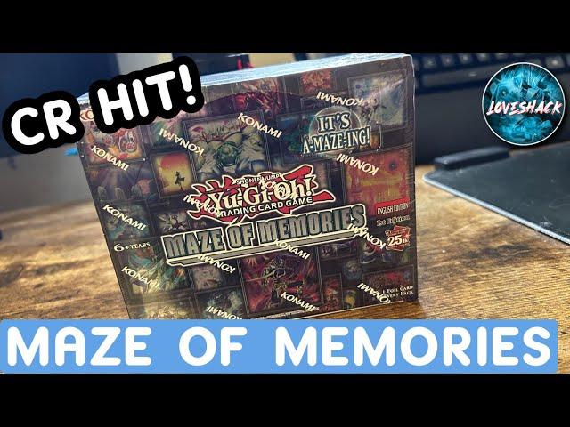 YuGiOh Maze of Memories Booster Box Opening | Collector Rare PULL! | Gate Guardian Support!