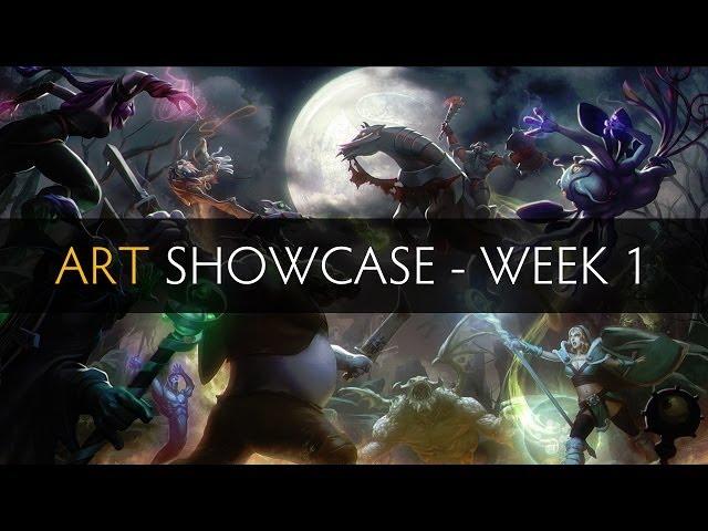 Dota 2 Art Showcase - Week 1 (Sven Contest)