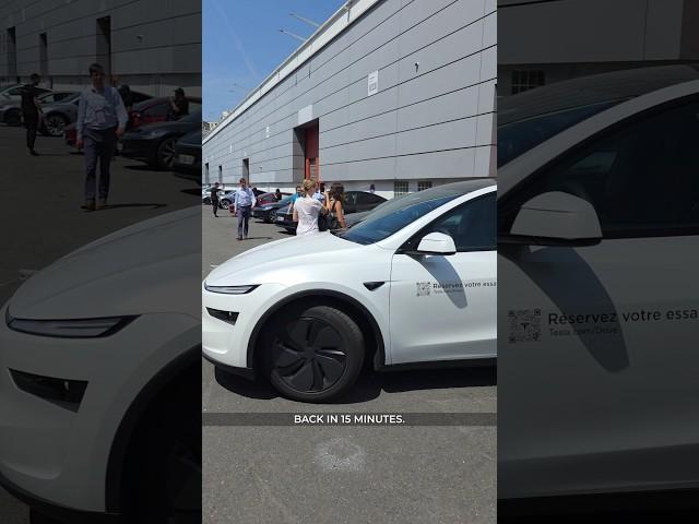 Test-driving the new Tesla Model Y