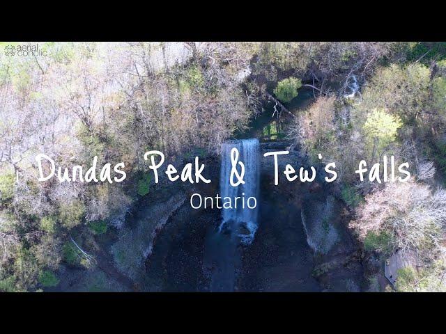 [4K] DUNDAS PEAK & TEW'S FALLS | HAMILTON | ONTARIO | CANADA