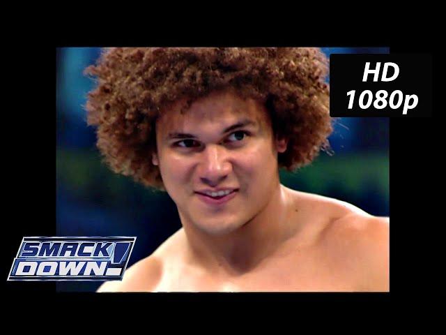 Rey Mysterio vs Carlito WWE SmackDown Oct. 14, 2004 U.S. Championship Full Match HD