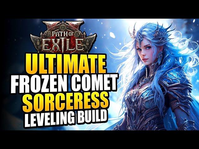 Path of Exile 2 Best Sorceress Leveling Build - Huge Damage Comet Build *Nerf Warning*