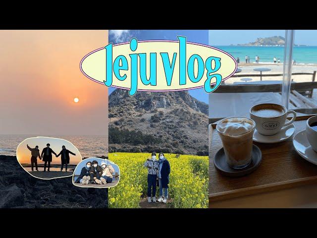 [Vlog] 파워 J의 꽉꽉 채운 3월 제주도 1박 2일 브이로그  죽어도 맛집만 찾는 북쪽+서쪽 식도락 가족 여행 일정 (서귀포-협재-애월)