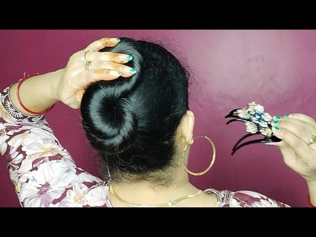 Beautiful  Quick & Easy Juda Hairstyle For Everyday/ Simple Juda Hairstyle For Daily Use For Girls