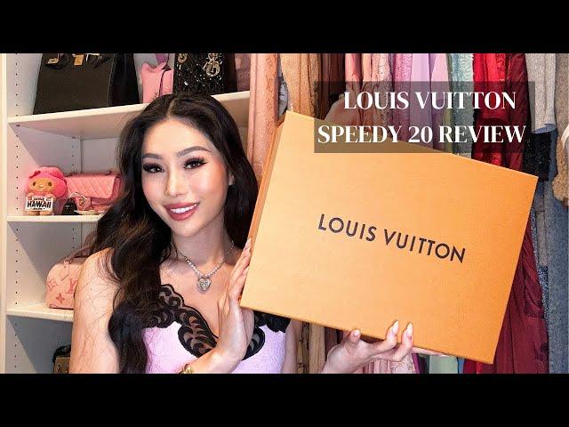 Louis Vuitton Review | Pink Speedy 20 Bandouliere, PRICE, What's in my bag