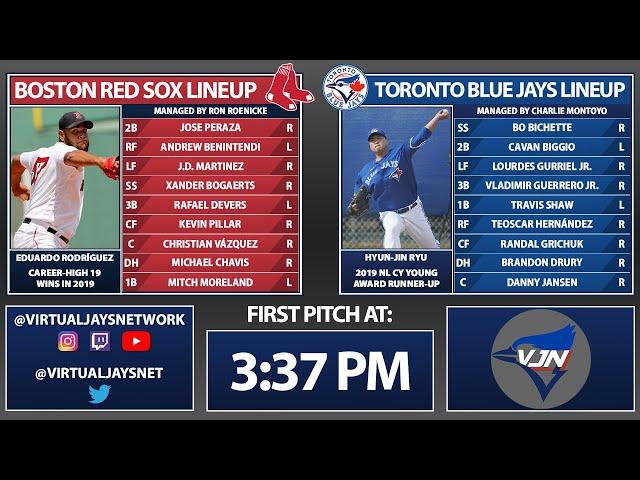 VJN | Toronto Blue Jays 2020 Home Opener (BOS@TOR, March 26th, 2020)