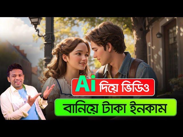 এআই দিয়ে কার্টুন ভিডিও তৈরি করে ইনকাম | How to Earn Money by Ai