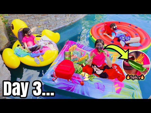 LAST TO FALL OFF THE FLOATY WINS A MYSTERY PRIZE $$$ | Familia Diamond