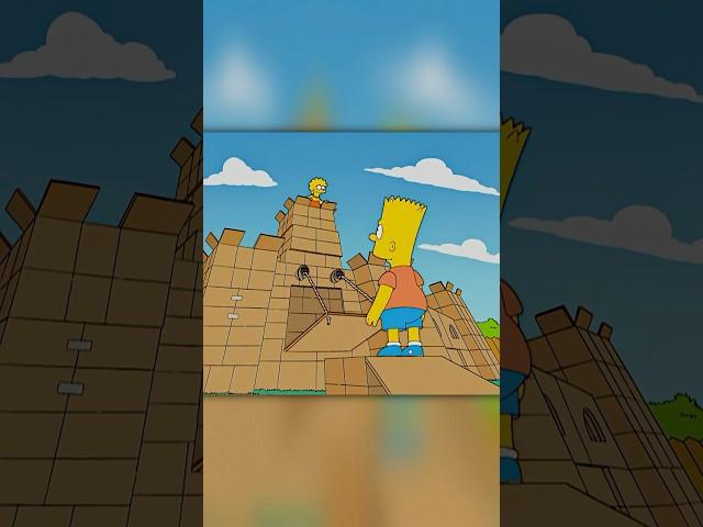 Bart builds a box fort  #simpsons #shorts