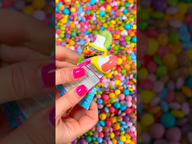 Sooooo yummy Liquid bubble gum candy #candy #candyopening