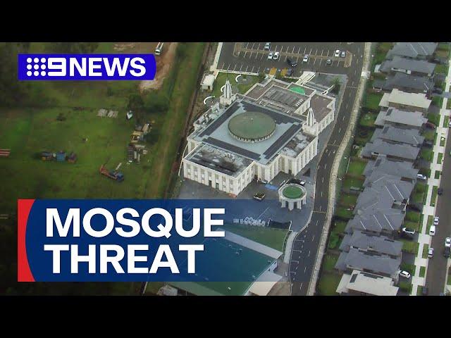 Sydney mosque targeted with online threats | 9 News Australia