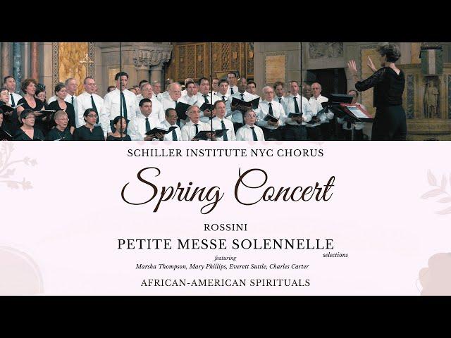 Spring Concert 2024 featuring selections from Rossini's Petite Messe Solonnelle