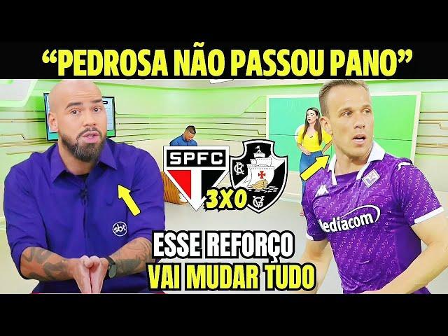 PEDROSA RASGOU detonou TODO MUNDO AO VIVO! NOTICIAS DO VASCO