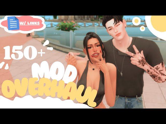 showcasing all my mods ⟡ | sims 4 mod overhaul