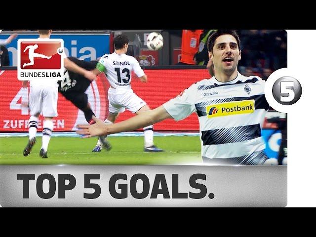 Lars Stindl - Top 5 Goals - Gladbach's Captain Fantastic