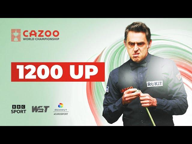 Ronnie O’Sullivan's 1200th Century | 2023 Cazoo World Championship