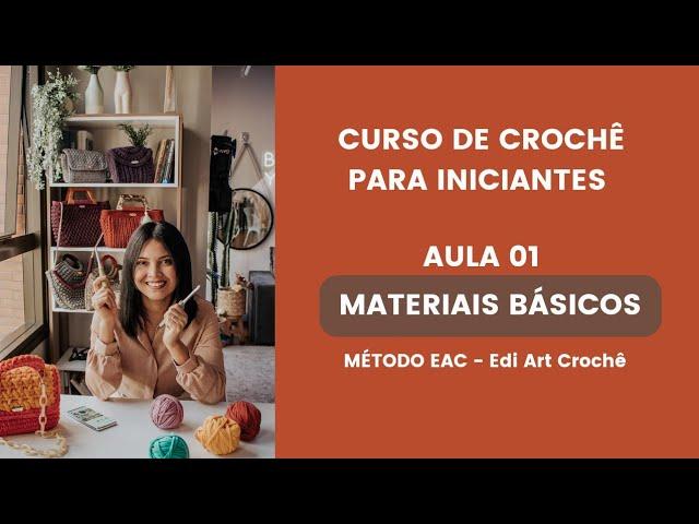 Curso de crochê - Aprenda crochê do zero