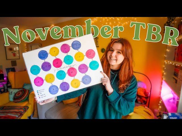 Picking my November TBR with Fictionary 