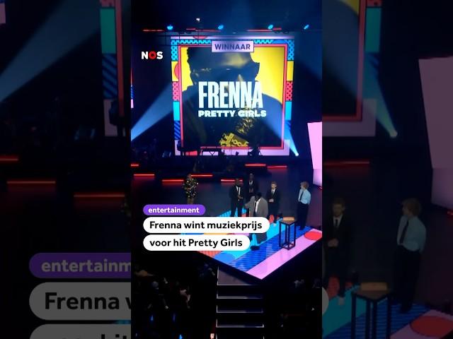 Frenna wint belangrijke muziekprijs voor zijn hit Pretty Girls