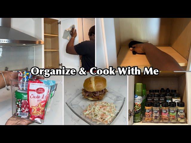 ORGANIZE & COOK WITH ME| HOME ORGANIZATION MOTIVATION