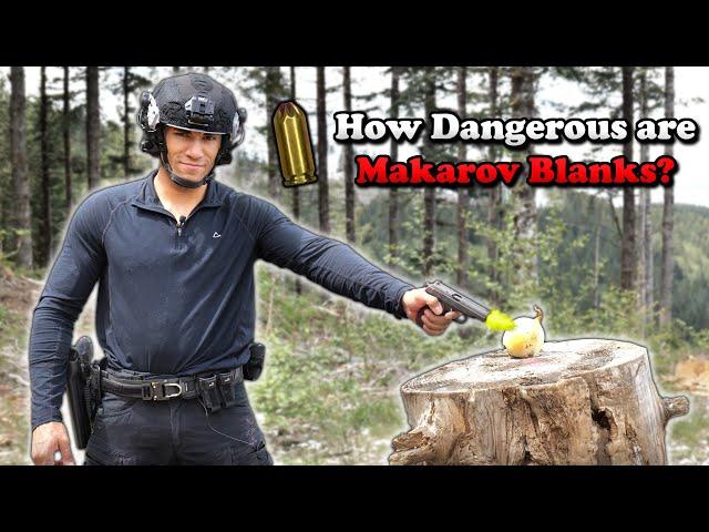 How Dangerous are Makarov Blanks??