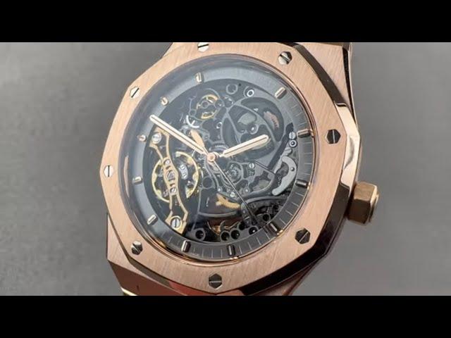 Audemars Piguet Royal Oak Double Balance Wheel Openworked 15407OR Audemars Piguet Watch Review