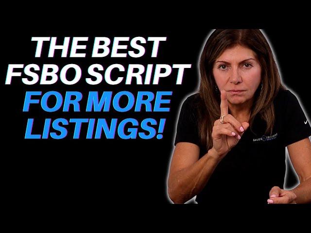 The BEST For Sale By Owner Script (Works Every Time)