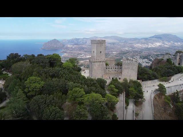 Flying over Erice with Mavic Mini