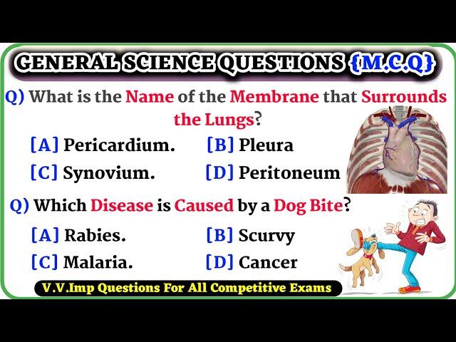 General Science Questions ll General Science Multiple Choice Question Answer ll GK In English ll