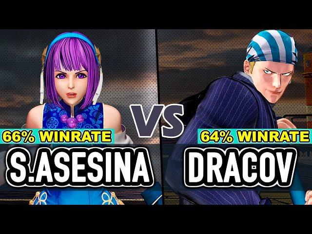 KOF XV ▰ SHERMIE ASESINA (Athena/Leona/Shermie) vs DRACOV (Billy/Ramón/Meitenkun)