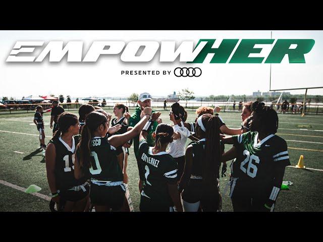 Girls Flag Football Takes Off: New York Jets Launch First Travel Team | All-Access | EmpowHER