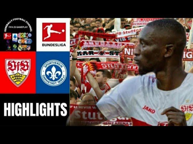 VFB Stuttgart vs SV Darmstadt 98 - 5.Spieltag Bundesliga Highlights EA FC 24