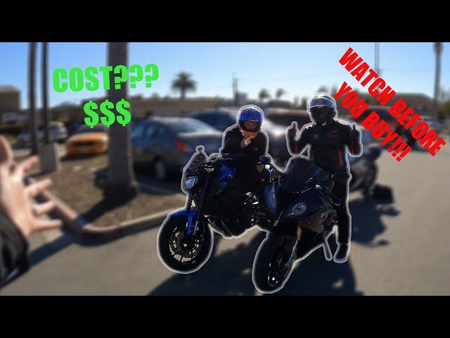 What you need to know before you buy a motorcycle...(From a new rider)|BMW S1000RR, FZ-07, YAMAHA R3