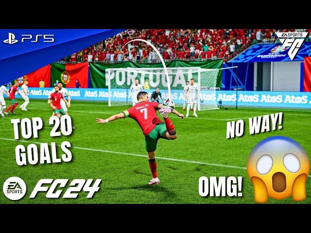 FC 24 - TOP 20 GOALS #9 Ft. EURO 2024 | PS5™ [4K60]