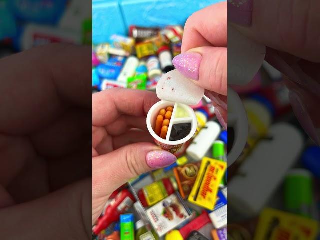 Cutting Open Mini Brands Pocky Sticks! *I Found What Inside?!*  #shorts