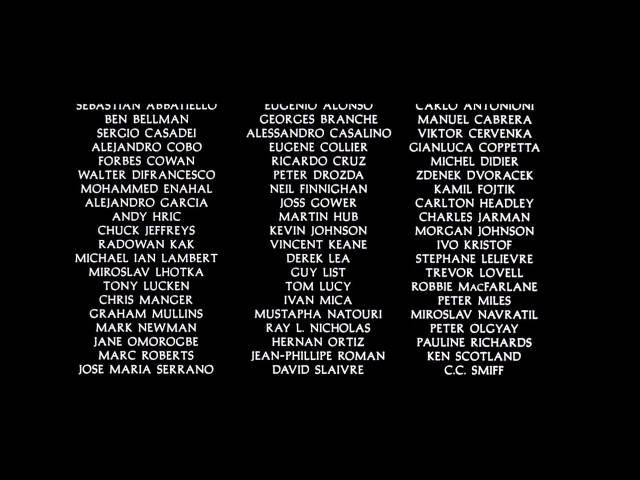 Gladiator (2000) End Credits