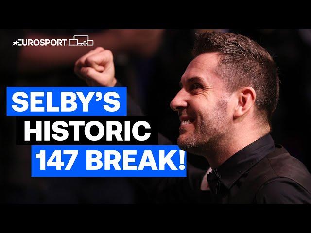 SELBY MAGIC! The First 147 Break In A World Championship Final! | Eurosport Snooker