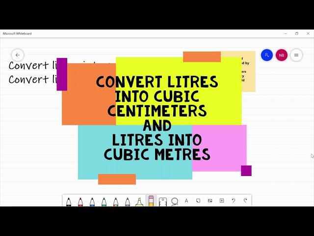 LITRE TO CUBIC CENTIMETER CONVERSION  EASY TRICK