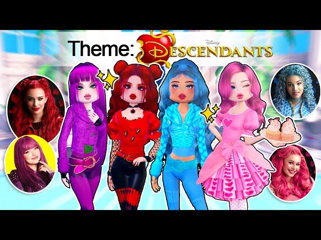 Buying DISNEY DESCENDANTS Themes in DRESS to IMPRESS!