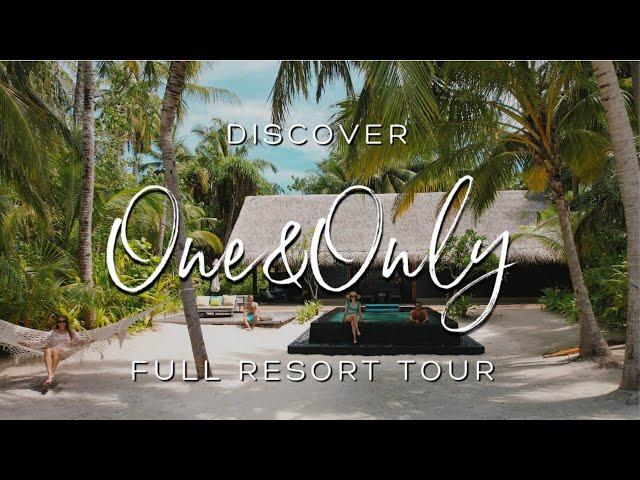 ONE&ONLY MALDIVES (REETHI RAH)  Full Tour & Review of one of the most famous Maldivian resort (4K)