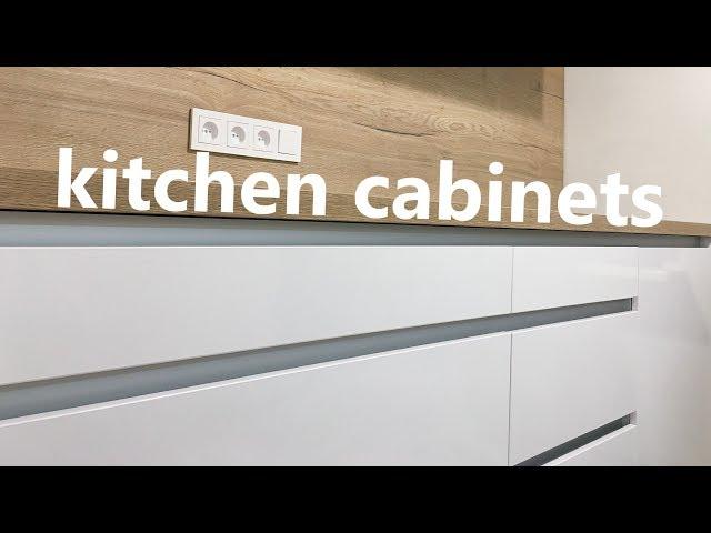 diy frameless kitchen cabinets