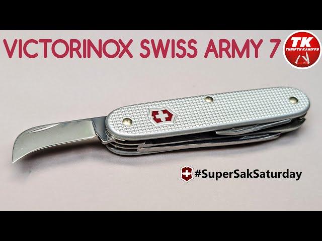 Victorinox Swiss Army 7 Alox Pocket Knife 0.8150.26 #SuperSakSaturday