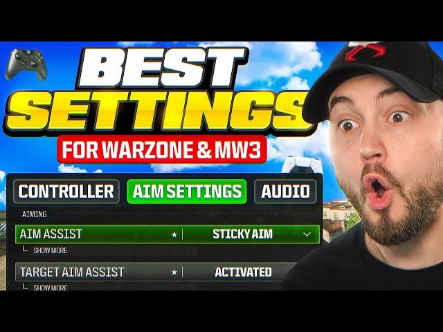 WARZONE: Best Settings for SEASON 5! (Graphics, Audio & Controller Settings)