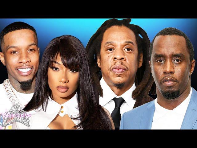 Jay Z CUTS Diddy off & pretends they weren't friends! Megan Thee Stallion file RO against Tory Lanez