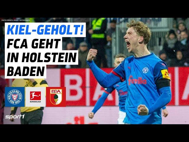 Holstein Kiel - FC Augsburg | Bundesliga Tore und Highlights 15. Spieltag