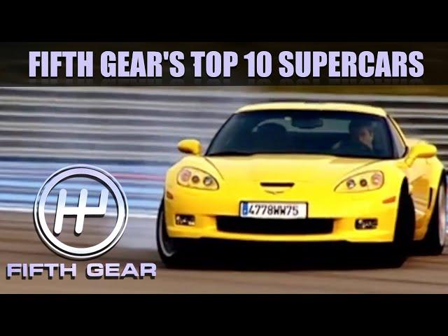 The Top 10 Supercar Collection - The Full List | Fifth Gear