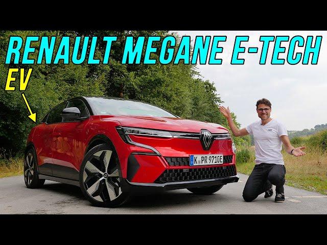 Renault Megane EV driving REVIEW - finally a new small EV! 2023 Mégane e-Tech Electric